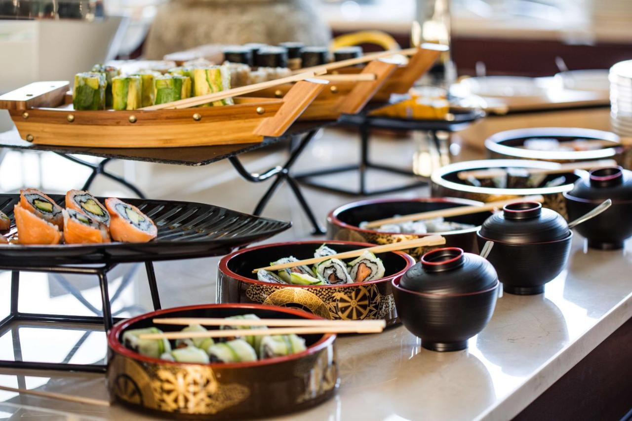 Radisson Blu Hotel & Convention Centre Kigali Exterior photo Sushi at the buffet